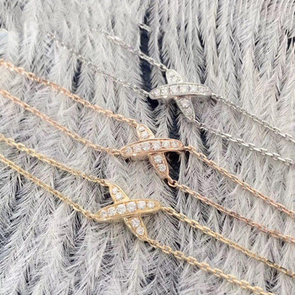 BRACELET DIANA JEUX OR ROSE DIAMANT