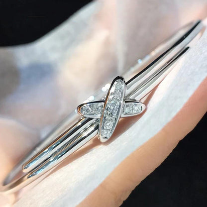 DIANA JEUX DE BRACELET ARGENT DIAMANTS