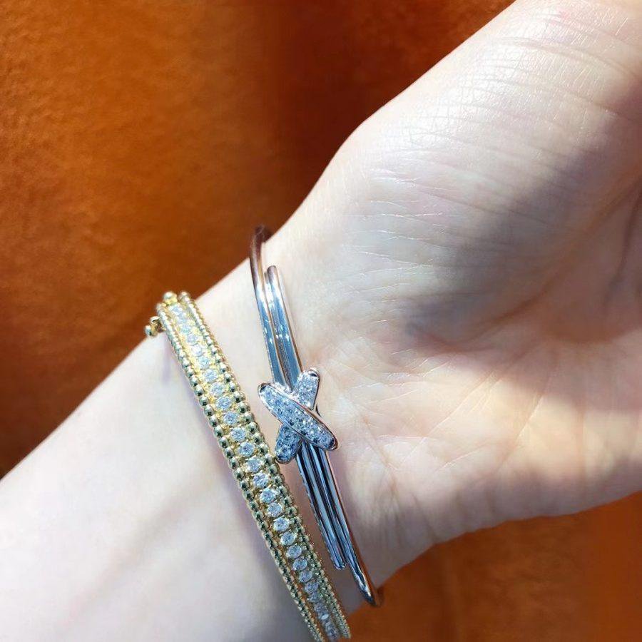 DIANA JEUX DE BRACELET ARGENT DIAMANTS