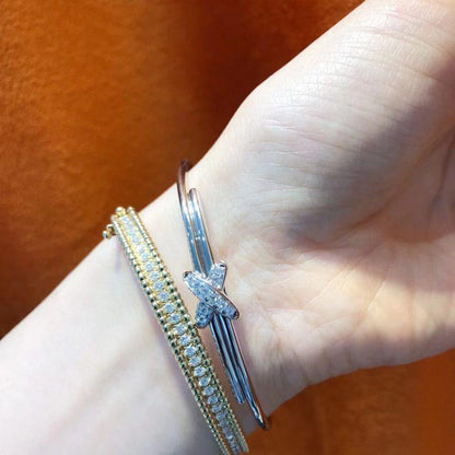 DIANA JEUX DE BRACELET ARGENT DIAMANTS
