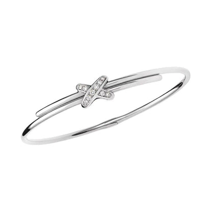 DIANA JEUX DE BRACELET ARGENT DIAMANTS