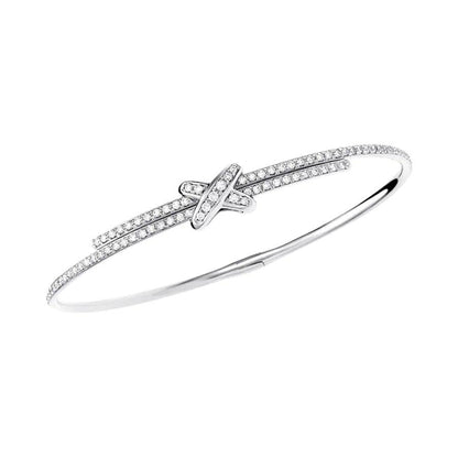 DIANA JEUX DE BRACELET DIAMANTS ARGENT
