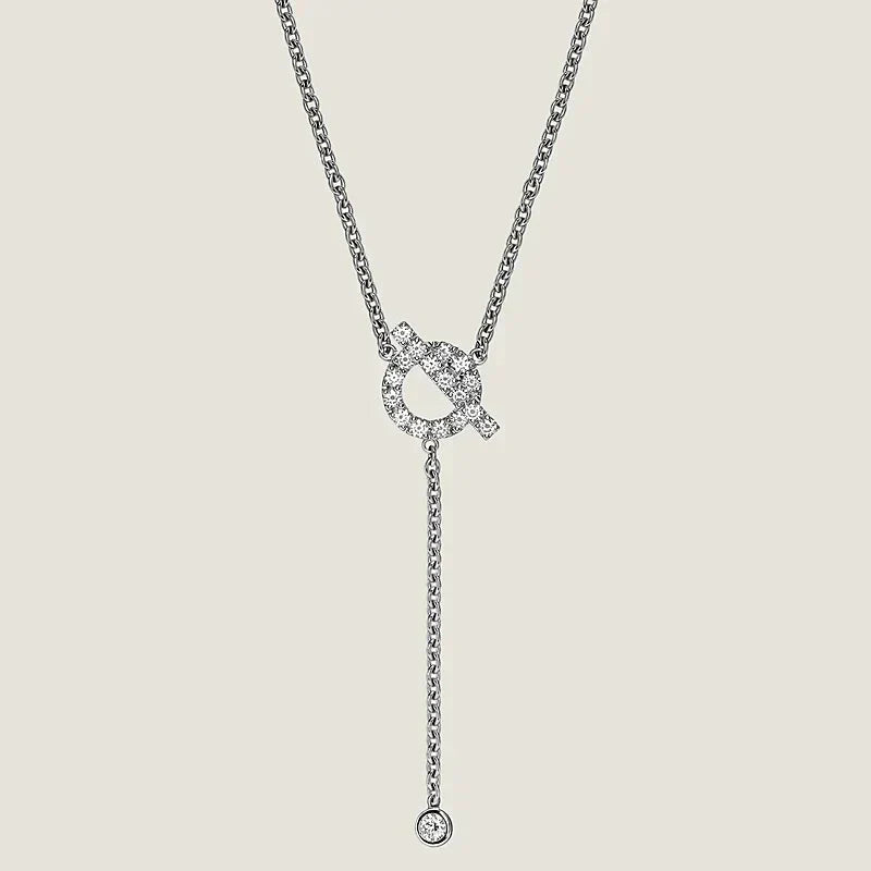 COLLIER DIANA FINESSE EN ARGENT ET DIAMANTS