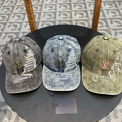 BASEBALL CAP IN LIGHT BLUE DENIM 404845