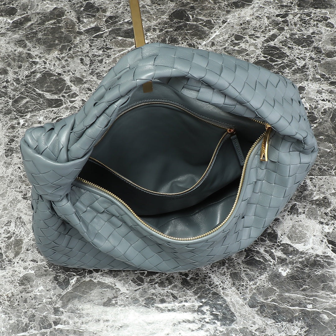 small jodie 48 rock gray lambskin
