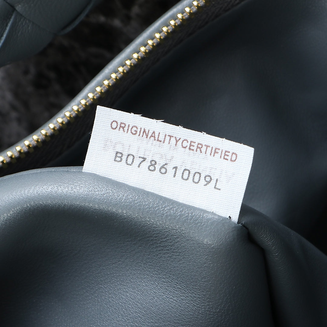 small jodie 48 rock gray lambskin