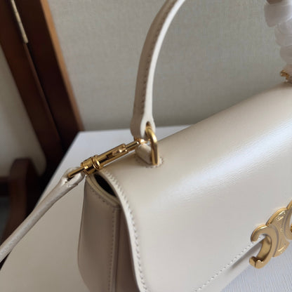 Celin Teen Lola 20 Cream Calfskin