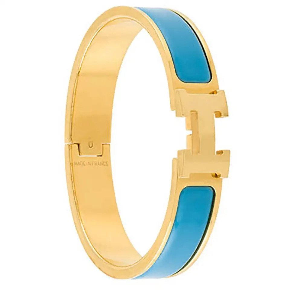 BRACELET DIANA H BLEU NUAGE